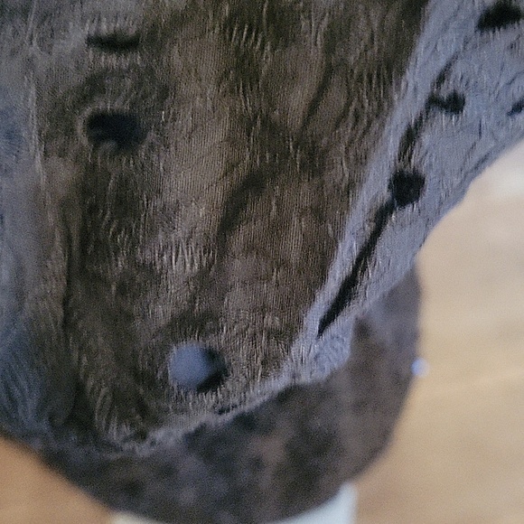 Black Eyelet Lace Long Sleeve Blouse - Picture 3 of 5